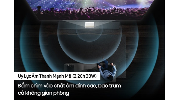 Máy chiếu siêu gần Samsung Smart 4K UHD The Premiere SP-LSP7TKAXXV tổng quan