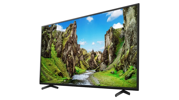 Android Tivi Sony 4K 50 inch KD-50X75 VN3 mặt nghiêng trái