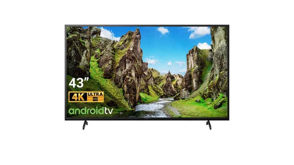 Android Tivi Sony 4K 43 inch KD-43X75 VN3 mặt chính diện