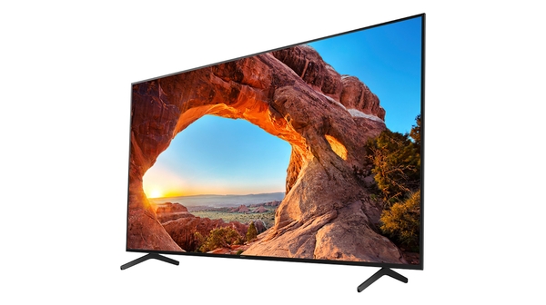 Google Tivi Sony 4K 85 inch KD-85X86J VN3 mặt nghiêng trái