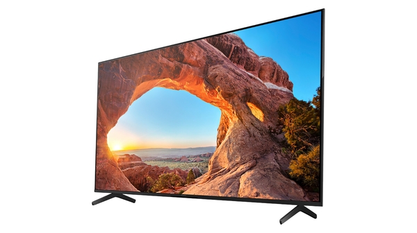 Google Tivi Sony 4K 75 inch KD-75X86J VN3 mặt nghiêng trái