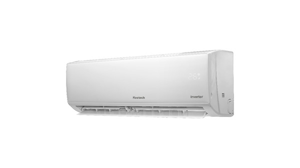 Máy lạnh Reetech Inverter 1 HP RTV9-TC-BI cục lạnh mặt nghiêng trái