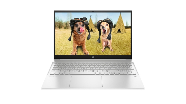Laptop HP Pavilion 15-EG0506TU i5-1135G7 15.6 inch 46M04PA mặt chính diện