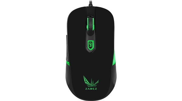 Chuột gaming Zadez GT-613M Đen đèn LED hiển thị màu sắc