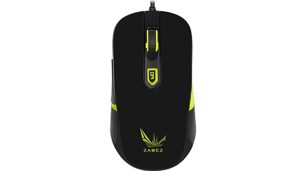 Chuột gaming Zadez GT-613M Đen đèn LED hiển thị màu sắc