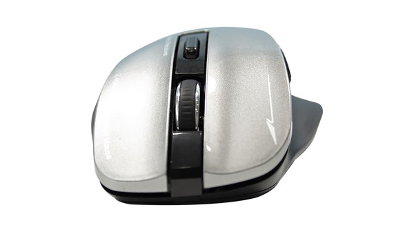 Chuột không dây Zadez M-353G Xám con lăn