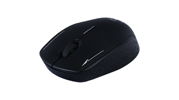 Chuột không dây Zadez M-331 Đen mặt nghiêng