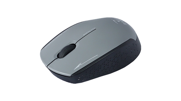 Chuột không dây Zadez M-331GY Xám mặt nghiêng