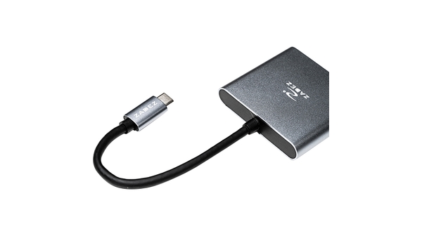 Bộ chuyển đổi Type-C 3 in 1 Zadez ZAH-513 tốc độ cao 3.0