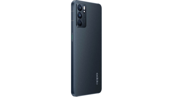 Điện thoại OPPO Reno6 5G 8GB/128GB Đen mặt lưng nghiêng phải