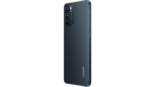Điện thoại OPPO Reno6 5G 8GB/128GB Đen mặt lưng nghiêng trái