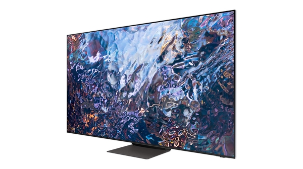 Smart Tivi Neo QLED Samsung 8K 55 inch QA55QN700AKXXV mặt nghiêng trái