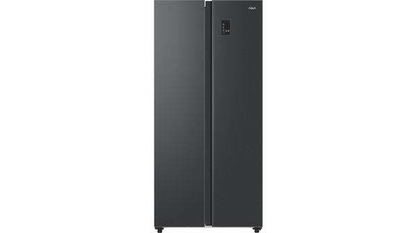 Tủ lạnh Aqua Inverter 480 lít AQR-S480XA(BL) mặt chính diện