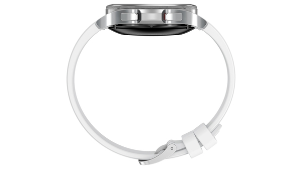 Đồng hồ thông minh Samsung Galaxy Watch4 Classic Bluetooth 42mm Bạc cạnh bên