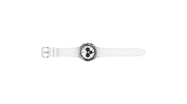 Đồng hồ thông minh Samsung Galaxy Watch4 Classic Bluetooth 42mm Bạc mặt chính diện