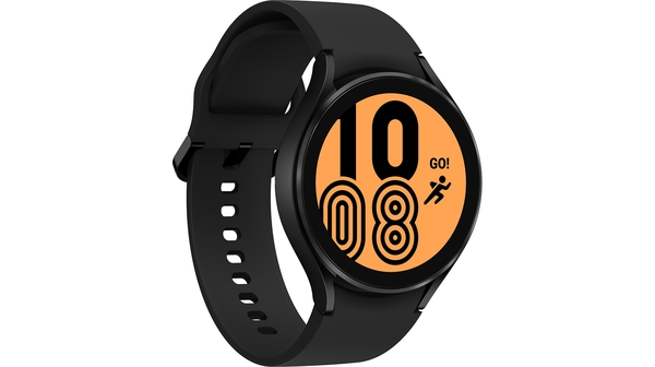 Đồng hồ thông minh Samsung Galaxy Watch4 Bluetooth 44mm Đen mặt nghiêng trái