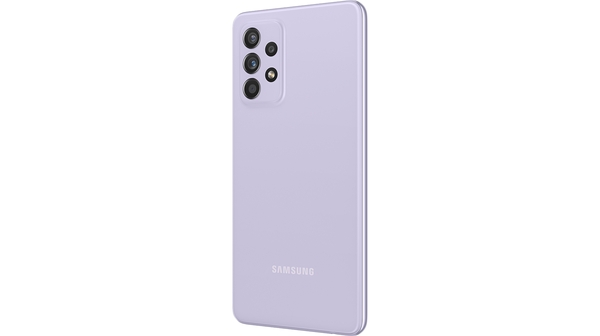 Điện thoại Samsung Galaxy A52s 5G 8GB/128GB Tím mặt lưng nghiêng phải
