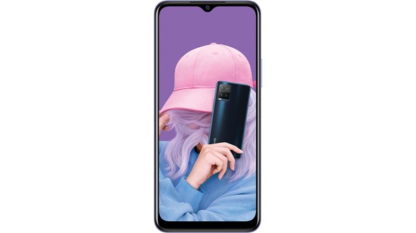Điện thoại Vivo Y21s 4GB/128GB Trắng mặt chính diện