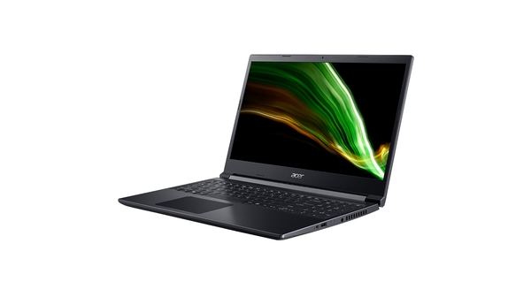 Laptop Acer Aspire 7 Gaming A715-75G-56ZL I5-10300H/8GB/512GB NH.Q97SV.001 mặt nghiêng trái