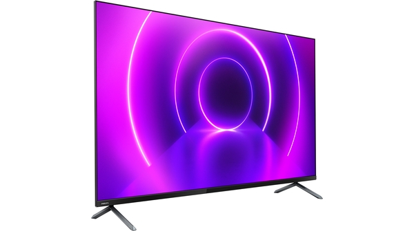 Android Tivi Philips 4K 50 inch 50PUT8215/67 mặt nghiêng