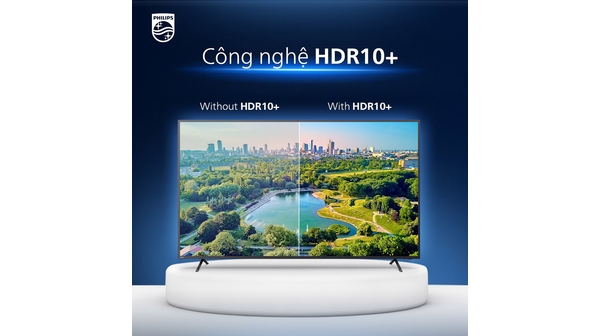 Android Tivi Philips 4K 50 inch 50PUT8215/67 công nghệ HDR10+