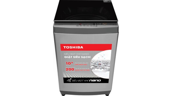 Máy giặt Toshiba Inverter 12 kg AW-DUK1300KV(SG) mặt chính diện