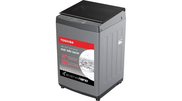 Máy giặt Toshiba Inverter 12 kg AW-DUK1300KV(SG) mặt nghiêng