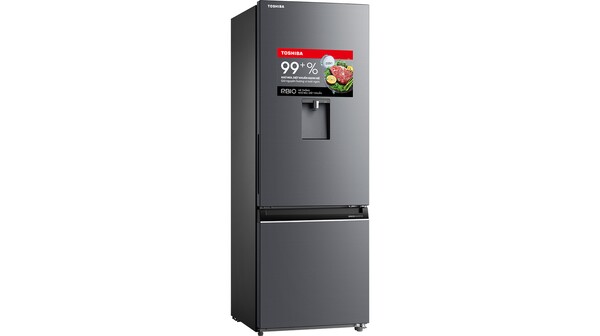 Tủ lạnh Toshiba Inverter 322 lít GR-RB405WE-PMV(06)-MG cửa mở