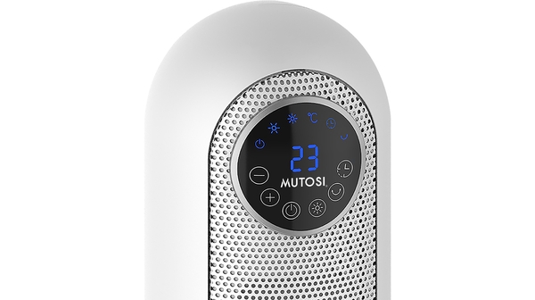 Quạt sưởi gốm Ceramic Mutosi MCH-2200 chi tiết