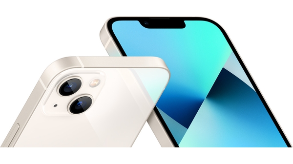 Điện thoại iPhone 13 128GB Trắng cạnh viền