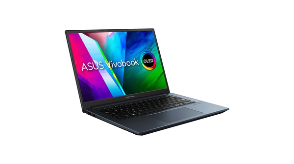 Laptop Asus Vivobook Pro M3401QA-KM040T R7-5800H mặt nghiêng trái