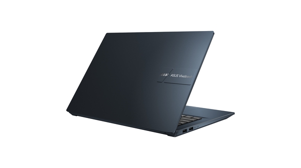 Laptop Asus Vivobook Pro M3401QA-KM040T R7-5800H mặt lưng nghiêng