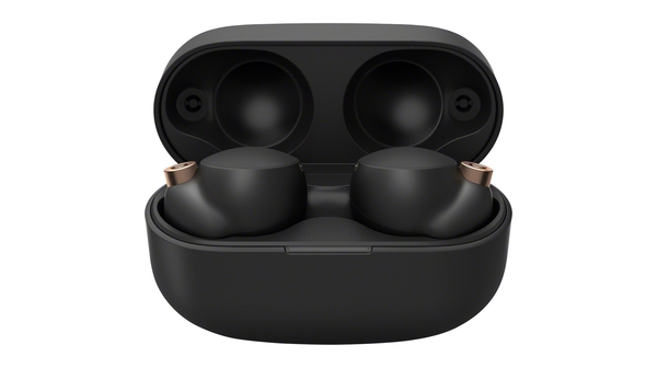 Tai nghe Sony True Wireless WF-1000XM4 Đen hộp mở