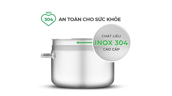 Bộ nồi inox liền khối Elmich Trimax Eco EL-8002 inox 304