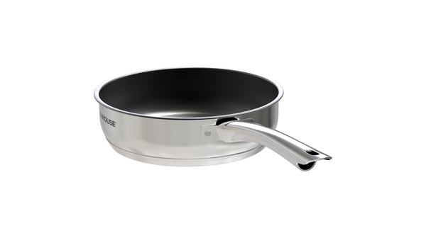 Chảo inox chống dính 5 đáy Sunhouse IN20M2 20cm cán cầm