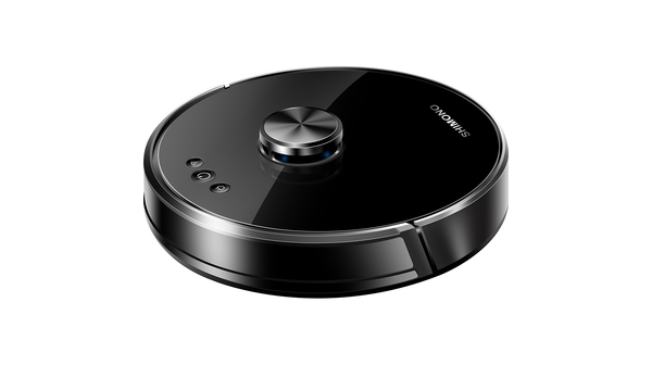 Robot hút bụi Shimono XR530 mặt nằm nghiêng