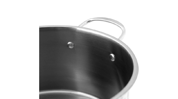 Bộ nồi inox 1 đáy Sunhouse SH114 quai được làm bằng inox tán đinh