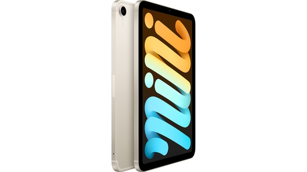 iPad Mini 6 Wifi Cellular 256GB 8.3 inch MK8H3ZA/A Trắng (2021) mặt nghiêng