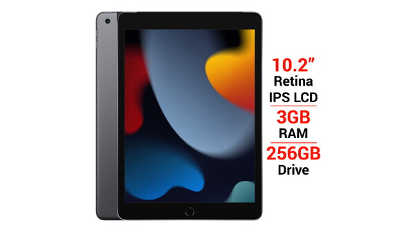 iPad Gen 9 Wifi Cellular 256GB 10.2 inch Xám (2021)