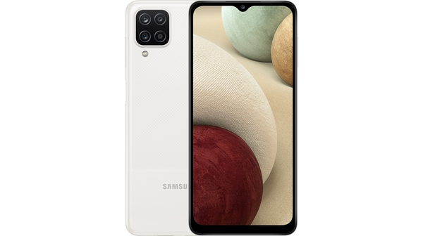 Điện thoại Samsung Galaxy A12 4GB/128GB Trắng giá tốt tại Nguyễn Kim