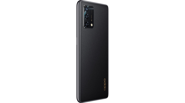 Điện thoại Oppo A95 8GB/128GB Đen mặt lưng nghiêng trái