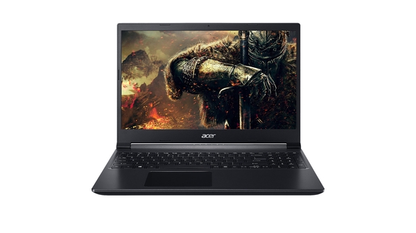 Laptop Acer Aspire 7 Gaming A715-42G-R05G R5-5500U NH.QAYSV.007 mặt chính diện
