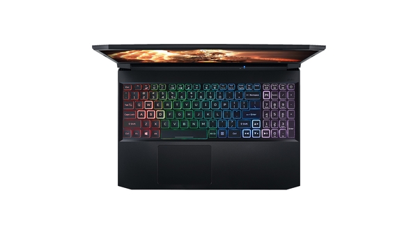 Laptop Acer Nitro 5 Eagle Gaming AN515-57-720A i7-11800H NH.QEQSV.004 mặt bàn phím