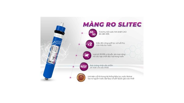 Máy lọc nước nóng lạnh nguội Mutosi MP-C102S màng RO Slitec
