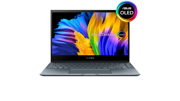 Laptop Asus ZenBook Flip UX363EA-HP532T I5-1135G7 mặt chính diện