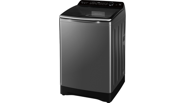 Máy giặt Aqua Inverter 15 kg AQW-DR150UGT.S mặt nghiêng phải