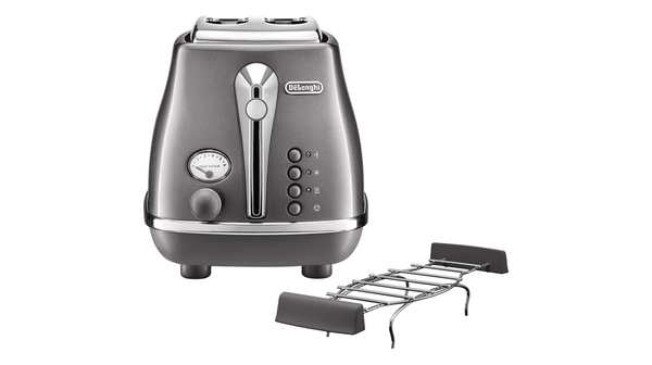 Máy nướng bánh mì Delonghi CTOT2103 GY khay nướng