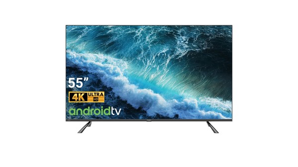 Android Tivi Casper 4K 55 inch 55UG6100 mặt chính diện
