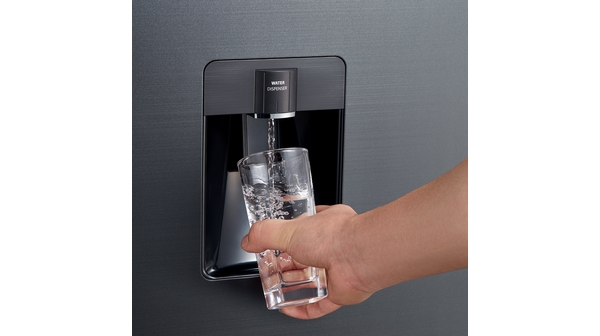 Tủ lạnh Toshiba Inverter 249 lít GR-RT325WE-PMV(06)-MG lấy nước bên ngoài