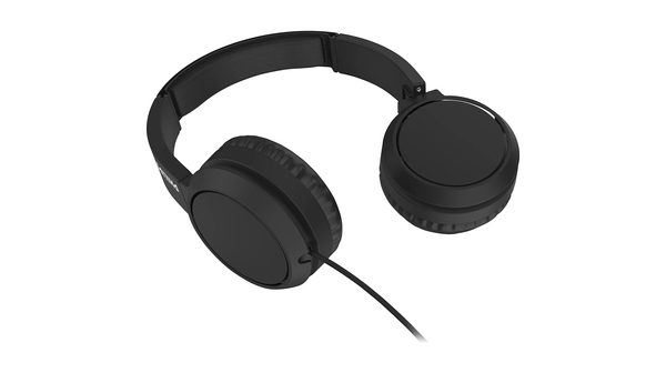 Tai nghe chụp tai Philips TAH4105BK/00 Đen mặt nghiêng